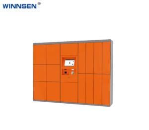 Electronic Steel Clothes Locker Intelligent Parcel Delivery Locker with Remote Control System