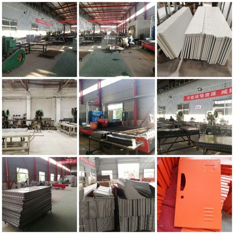 Luoyang Factory Steel Furniture Metal Wardrobe 4 Door Storage Locker