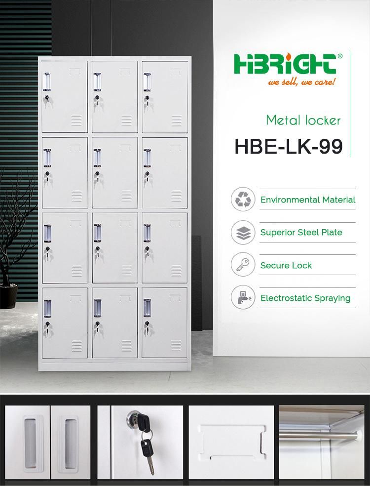 Office and School Clothing Storage Metal Locker