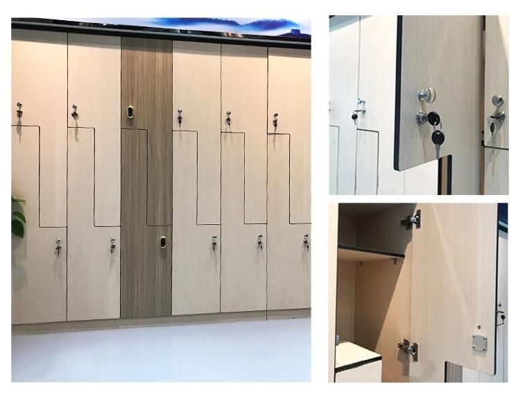 Good Quality Water Resistant Professional High Pressure Laminate Hospital Best Price Gym Washroom Changing Room HPL Locker/