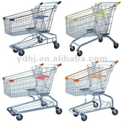 Asian Style Shopping Cart/Supermarket Trolley 60L