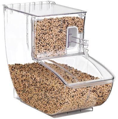 Plastic Bulk Food Bins Cereal Box Airtight Container