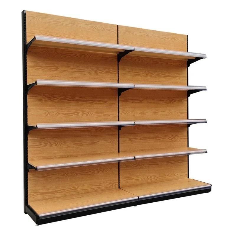 Factory Directory Provide Gondola Supermarket Shelf Display Advertising Racks