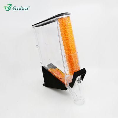 Plastic Grain Dispenser Cereal Dispenser Gravity Bin for Store