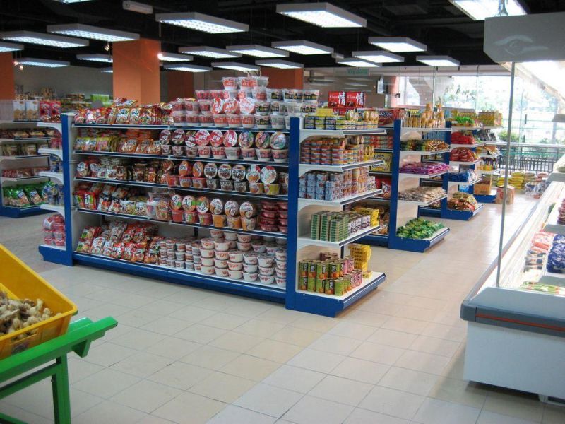 Supermarket Shelf Gondola Shelving Unit