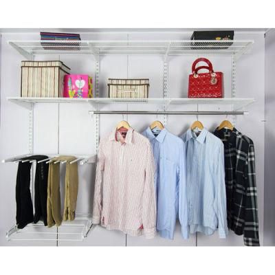 Family Walk-in Closet Shelving for Storage and Display