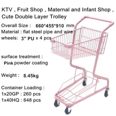 Manufacturers Produce European Style 60L Supermarket Shopping Cartswarehouse Trolleysshopping Carts