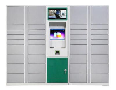 Password Combination DC Plywood Case CE, ISO Footlocker Delivery Intelligent Locker
