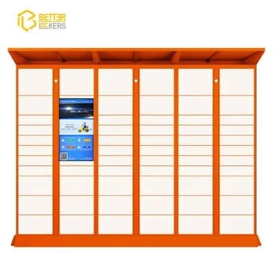 Metal Smart Logistic Electronic Storage Cabinets Metal Postal Express Lockers