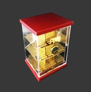 Thermostatic Monitoring Cigar Acrylic Display Cabinet