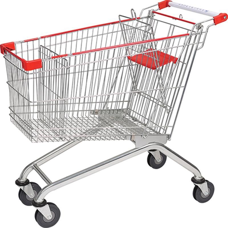 Professional Price Plastic Covers Shopping Trolley Cart Supermarket