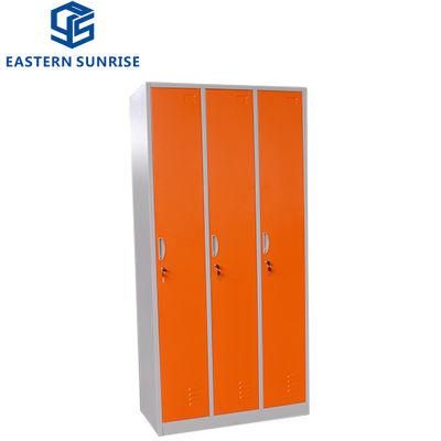 Hot Selling Luoyang 3 Doors Customized Metal Closet