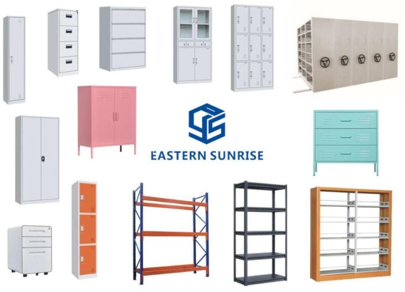 Chinese Factory Steel Bedroom Furniture 2 Door Metal Locker