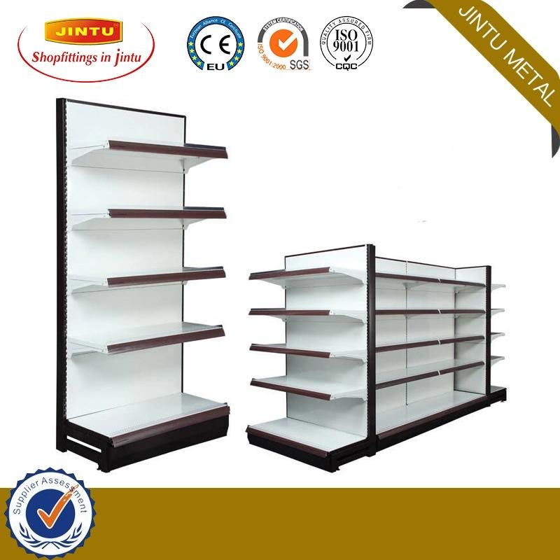 Fashionable Metal Supermarket Hypermarket Shelf Heavy Duty Loading