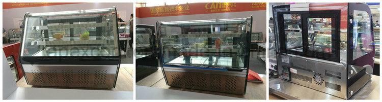 Table Cabinet for Sdessert Display Refrigerator with Fan Assisted Cooling System Cake Showcase