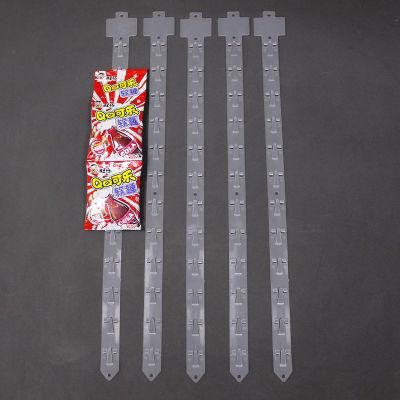 Merchandising 12 Hooks Retail Hanging Plastic Clip Strip for Supermarket