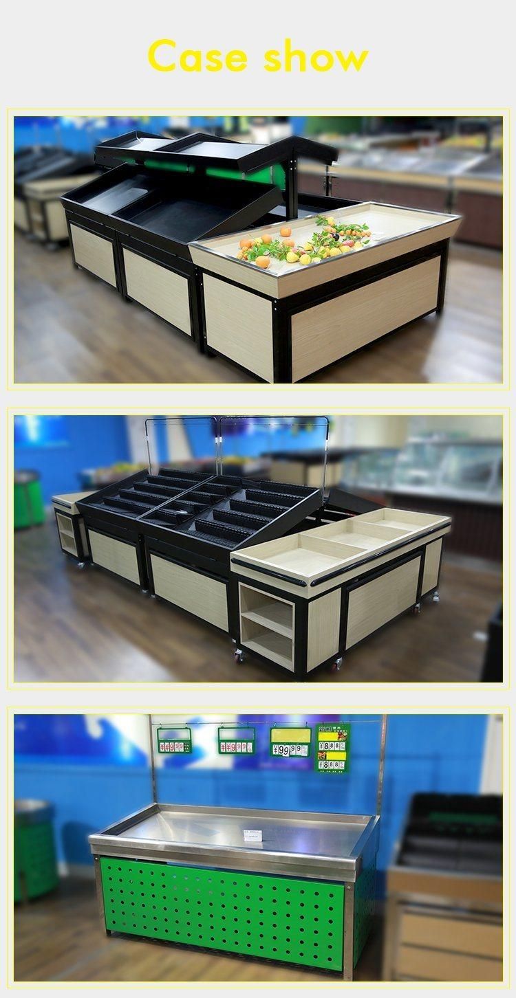 Supermarket Equipment Fruits and Vegetable Rack Stand