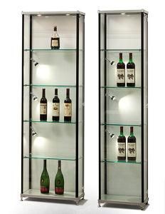 Aluminum Portable Exhibition Display Cabinet for Wine Cabinet