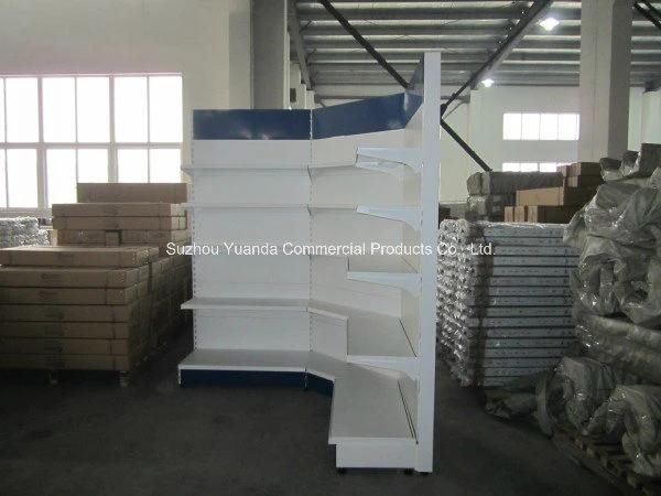 Top Quality Factory Price Supermarket Inner Corner Wall Shelf Shelving