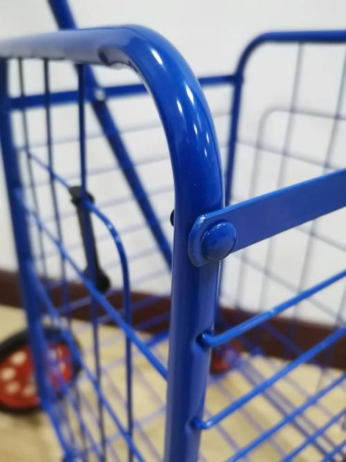 21L Steel Foldable Shopping Trolley Cart