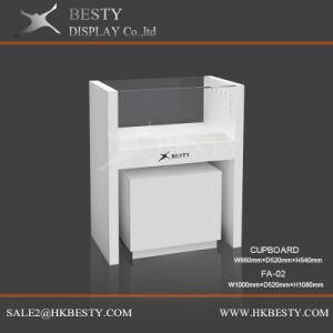 Display Counter Showcase with LED Lights for Jewelry Shop