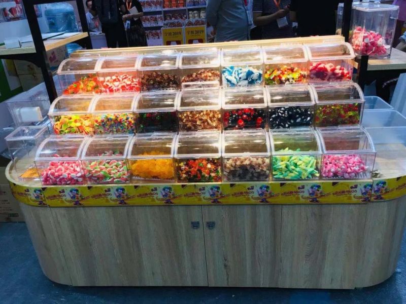 Acrylic Feed Bins Bulk Candy Sweet Bin for Store