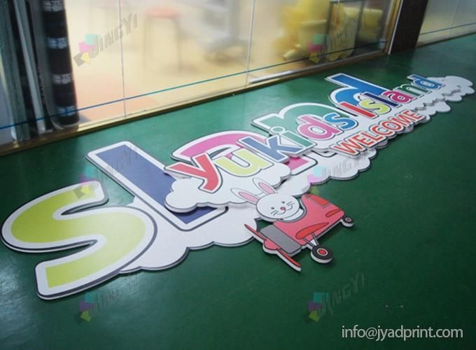 Customized High Quality UV Flatbed Digital Print Photo Booth Signs, one side or double sided print, Die Cut Shape as your design, photobooth props