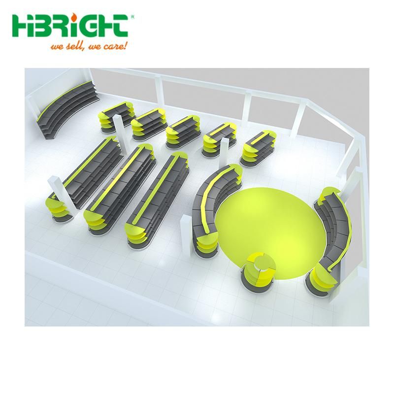 Whole Store Design for Supermarket Shelf