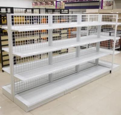 Ce ISO Certificaated Factory Supermarket Gondola Wire Mesh Shelving