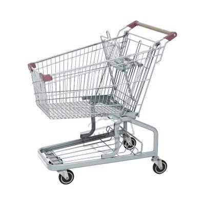 Popular Zinc with Powder Coating German Shopping Cart