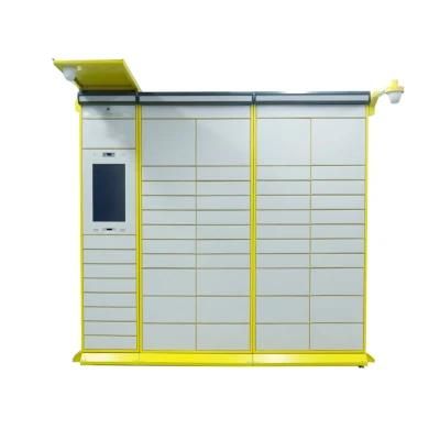 DC Customized Plywood Case CE, ISO Lockers Storage Wholesale Delivery Box Outdoor Parcel Locker
