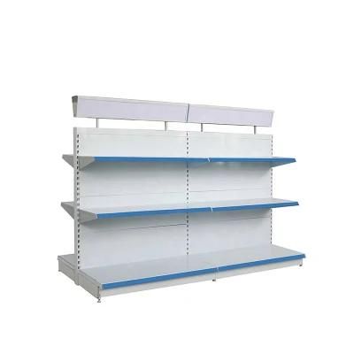 High Quality Metal Grocery Store Gondola Supermarket Shelf Size and Color Can Be Customized