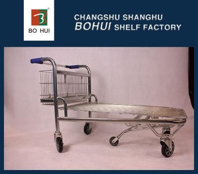 Bohui Factory Direct Supply Supermarket Shopping Trolley Heavy-Duty Warehouse Trucks