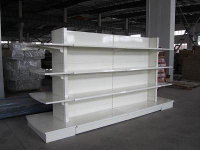 Double Sides Supermarket Gondola Shelf, with Facrtoy Price