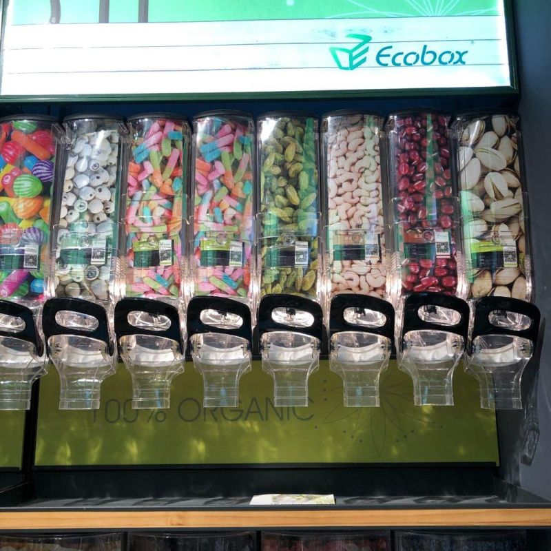 Ecobox Factory Directly Supply Clear Bulk Food Dispensers for Grain