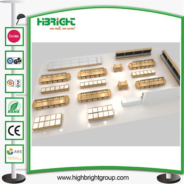 Supermarket Layout Design Gondola Shelving