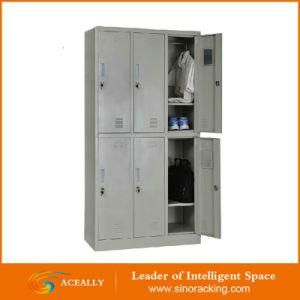 6door Supermarket Staff Steel Storage Locker Cabinet