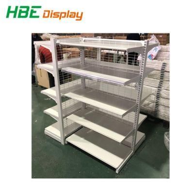 Strong Steady Supermarket Grocery Open New Store Powder Coating Gondola