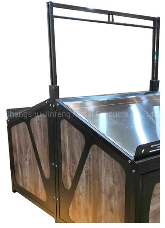 Supermarket Fruit and Vegetable Shelves Display Rack Jf-Vr-108