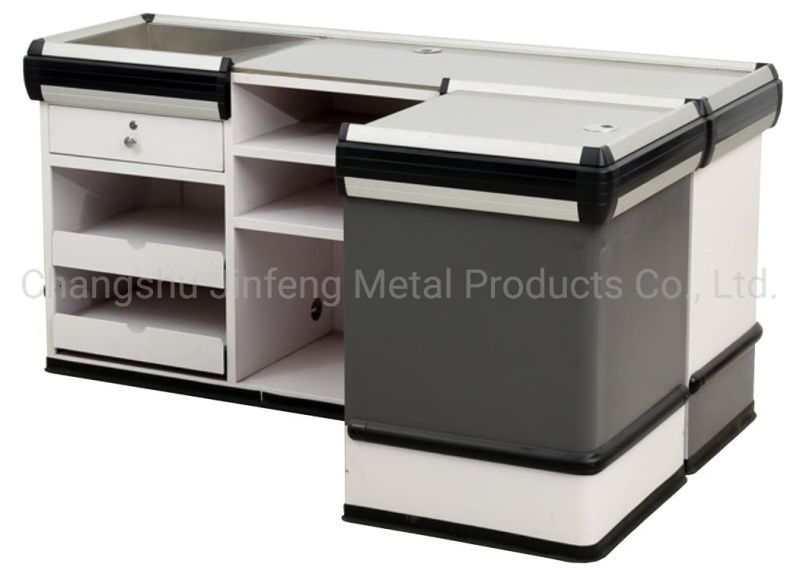 Supermarket Equipment & Store Fixture Cashier Desk Checkout Counter