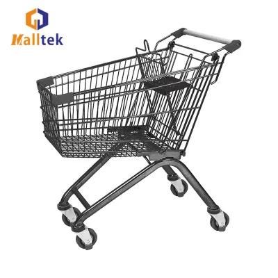 European Style Grocery Shopping Trolley Supermarket Carts
