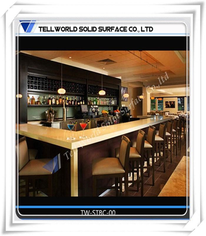 Artificial Stone Home Bar Commercial Furniture Wine Bar Counter