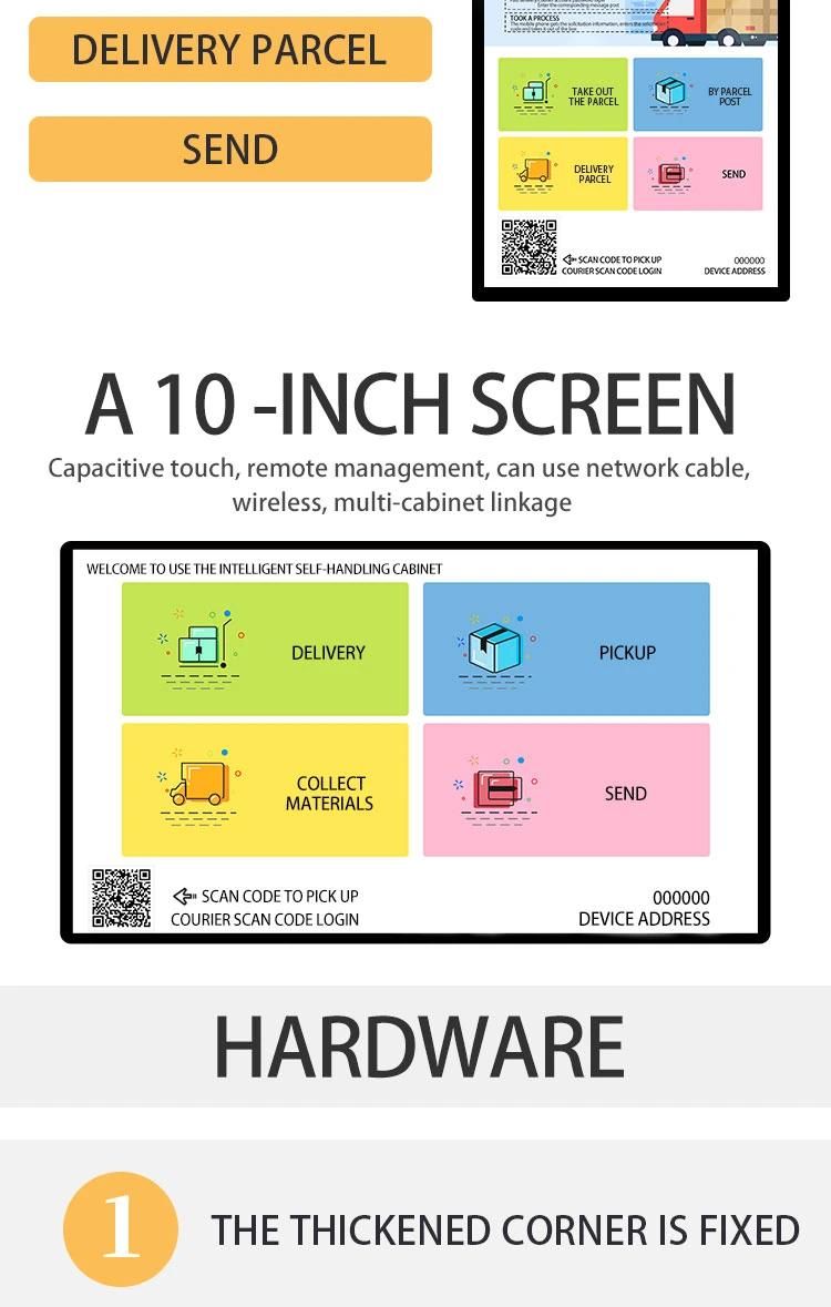 Smart Tool Locker Metal Cabinet for Worker with Touch Screen