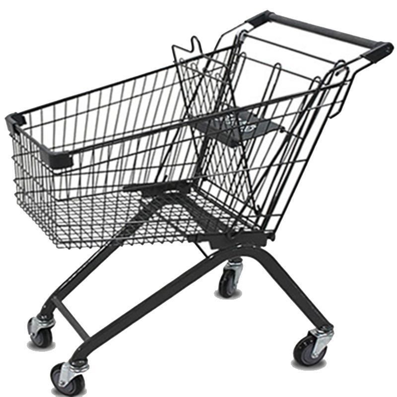 Supermarket Shopping Trolleys Wheeled Market Shopping Vegetable Carts Designs