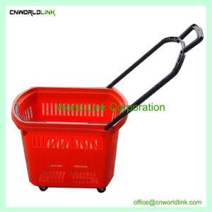 Supermarket Wholesale Plastic Moving Cheap Basket for Shopping