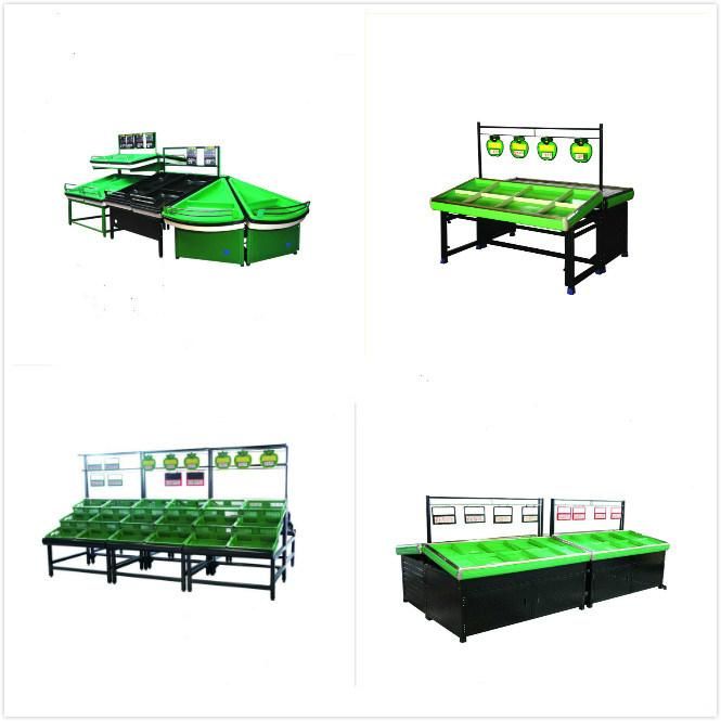 Store Retail Fruit Rack Vegetable Shelf Supermarket Display Rack