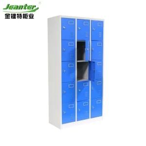 Metal Dressing Room Locker Single Door Clothes Cabinet