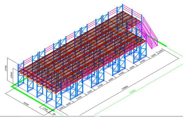 Muti-Layer Platform Warehouse Mezzanine Rack (JT-C18)