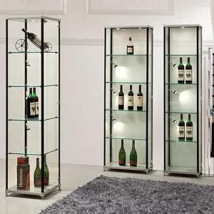 Fashion Glass Wine Display Cabinet