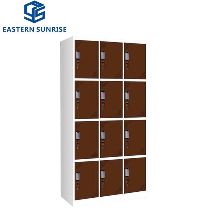 Office 12 Door Metal Clothes Cabinet